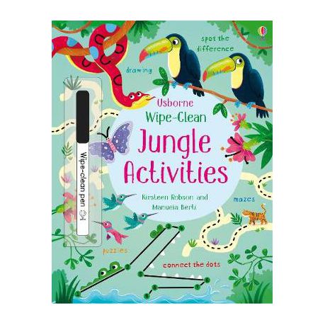 Wipe-Clean Jungle Activities Buy Online in Zimbabwe thedailysale.shop