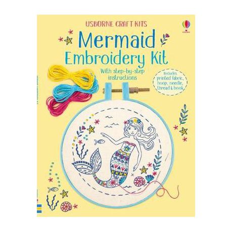 Embroidery Kit: Mermaid Buy Online in Zimbabwe thedailysale.shop