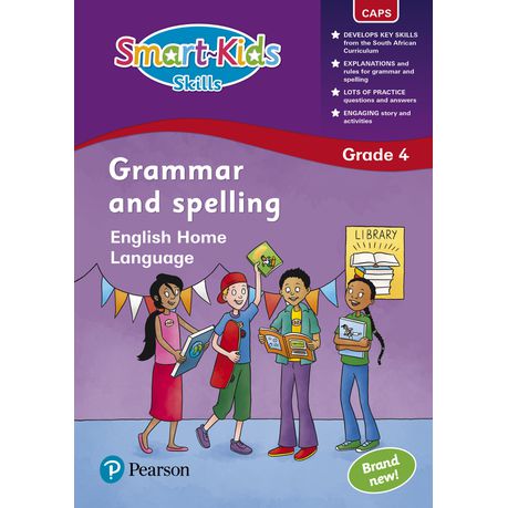 Smart-Kids skills grammar and spelling : Grade 4 Buy Online in Zimbabwe thedailysale.shop