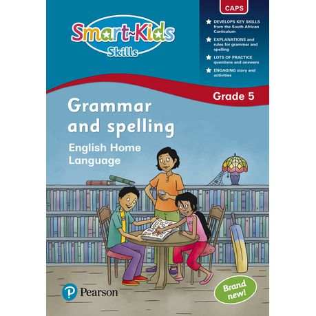 Smart-Kids skills grammar and spelling : Grade 5 Buy Online in Zimbabwe thedailysale.shop