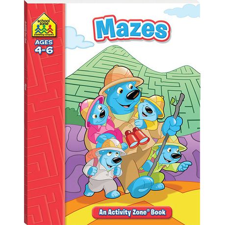School Zone Mazes Activity Zone Book Buy Online in Zimbabwe thedailysale.shop