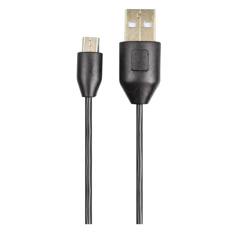 Bounce Micro USB Cable - Cord Series - 1.2m - Black Buy Online in Zimbabwe thedailysale.shop