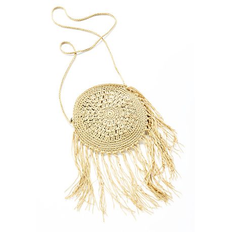 Brad Scott The Caprice Woven Sling Bag - Brown Buy Online in Zimbabwe thedailysale.shop