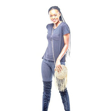 Load image into Gallery viewer, Brad Scott The Caprice Woven Sling Bag - Brown
