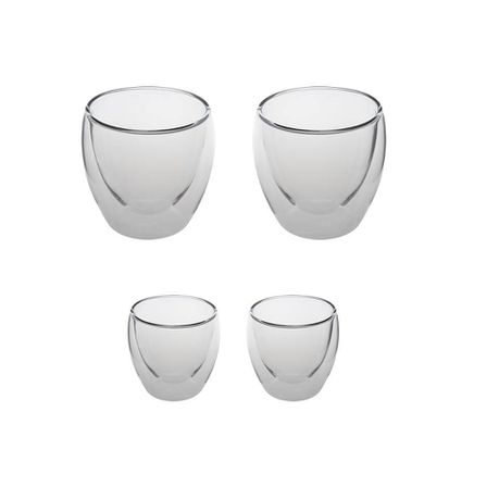 Double-Walled Coffee & Espresso Set Buy Online in Zimbabwe thedailysale.shop