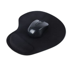 Load image into Gallery viewer, Tuff-Luv Gel Wrist Rest Mouse Pad - Black
