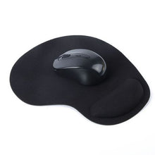 Load image into Gallery viewer, Tuff-Luv Gel Wrist Rest Mouse Pad - Black
