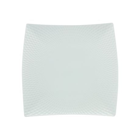 Maxwell & Williams - White Basics Diamonds Square Platter - 30.5cm Gift Boxed