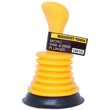 Load image into Gallery viewer, Monument Extra Powerful Micro Drain Plunger for sinks &amp; basins
