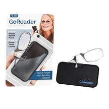 Load image into Gallery viewer, +1,50 GoReader Reading Glasses by ThinOptics  - Black
