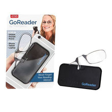 Load image into Gallery viewer, +2,50 GoReader Reading Glasses by ThinOptics  - Black
