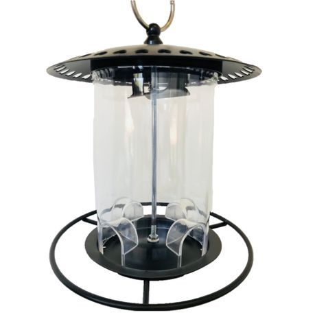 Waterhouse Heart Metal Bird Feeder - Black Buy Online in Zimbabwe thedailysale.shop