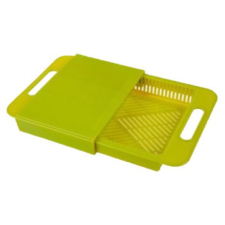3-in-1 Sink Cutting Board with Handle