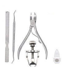 Load image into Gallery viewer, 4 in 1 Ingrown Toe Nail Corrector Tool Kit
