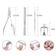 Load image into Gallery viewer, 4 in 1 Ingrown Toe Nail Corrector Tool Kit
