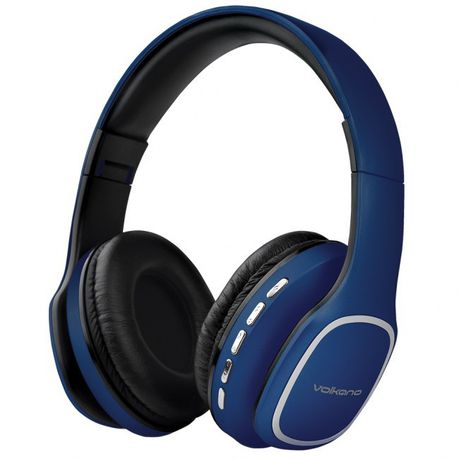 Volkano Phonic Bluetooth Wireless Headphones - Blue Buy Online in Zimbabwe thedailysale.shop
