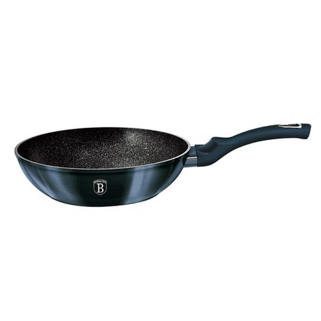 Berlinger Haus 28cm Marble Coating Wok - Aquamarine Edition Buy Online in Zimbabwe thedailysale.shop
