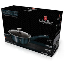 Load image into Gallery viewer, Berlinger Haus 24cm Marble Coating Deep Frypan - Aquamarine Edition
