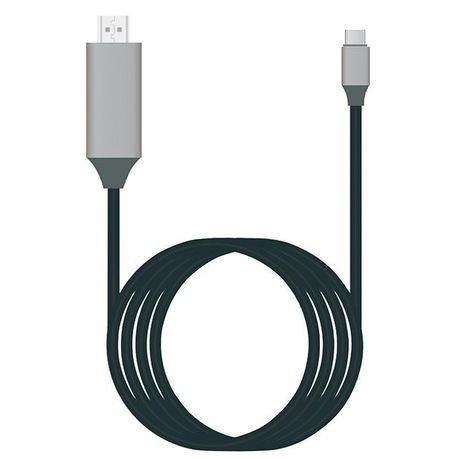 USB-C/Type C - HDMI Cable for Galaxy S8/All USB-C Devices - Black Buy Online in Zimbabwe thedailysale.shop