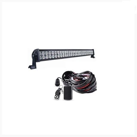 180w Off Road 4X4 Mount On Spot Light Bar & Harness with Remote Buy Online in Zimbabwe thedailysale.shop