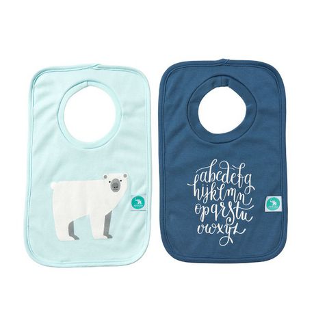 Pullover Head Bib 2 Pack - Alphabet Blue Buy Online in Zimbabwe thedailysale.shop