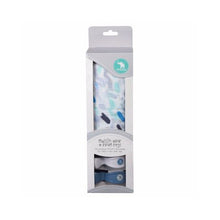 Load image into Gallery viewer, Muslin &amp; 2 Pram Peg Box Set - Abstract Blue
