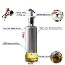 Load image into Gallery viewer, Dispenser Bottle for Olive Oil Vinegar &amp; Sauce
