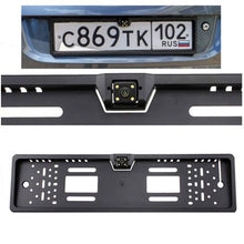 Load image into Gallery viewer, Waterproof EU License Plate with Night vision Car Rearview Camera
