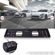 Load image into Gallery viewer, Waterproof EU License Plate with Night vision Car Rearview Camera
