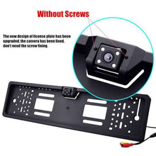 Load image into Gallery viewer, Waterproof EU License Plate with Night vision Car Rearview Camera
