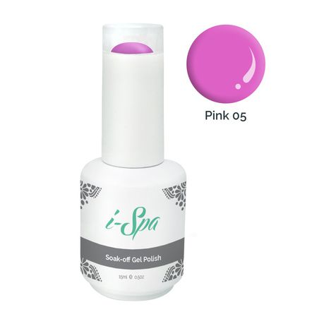 15ml i-Spa Gel Polish - Pink 05 Buy Online in Zimbabwe thedailysale.shop