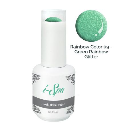 15ml i-Spa Gel Polish - Rainbow color 09 Buy Online in Zimbabwe thedailysale.shop