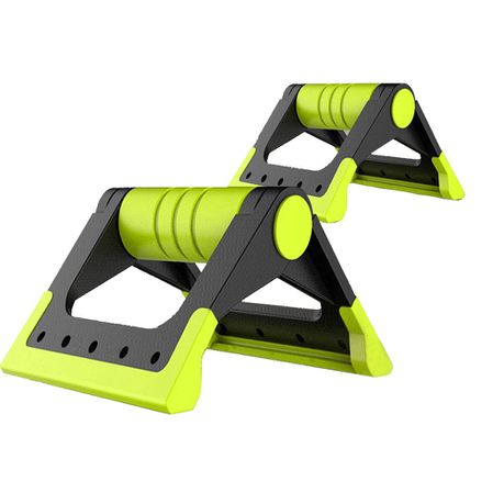 1 Pair Foldable Push-up Support - Green Buy Online in Zimbabwe thedailysale.shop