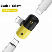 Load image into Gallery viewer, Iphone 2-in-1 Dual Lightning Splitter Adapter
