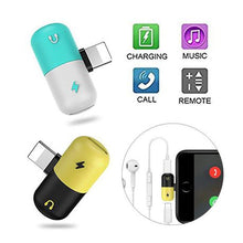 Load image into Gallery viewer, Iphone 2-in-1 Dual Lightning Splitter Adapter

