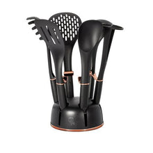 Load image into Gallery viewer, Berlinger Haus 7-Piece Non-Stick Kitchen Utensil Set - Black Rose
