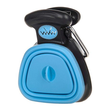 Portable Dog Poop Scoop with Waste Bag Dispenser - Blue Buy Online in Zimbabwe thedailysale.shop