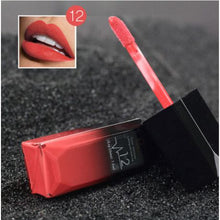 Load image into Gallery viewer, Pudaier Waterproof Lip Gloss Matte Liquid Lipstick 12 Bittersweet
