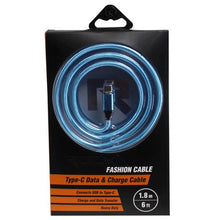 Load image into Gallery viewer, Rocka Type-C Cable - Fashion Series - Blue

