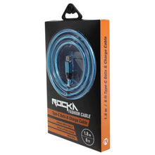 Load image into Gallery viewer, Rocka Type-C Cable - Fashion Series - Blue
