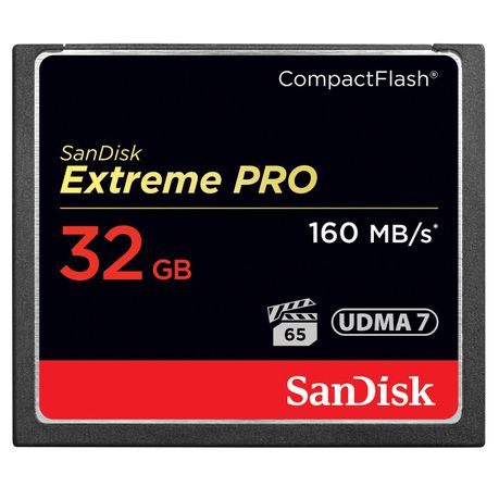 SanDisk Extreme PRO Compact Flash Memory Card 32GB Buy Online in Zimbabwe thedailysale.shop