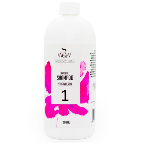 Wolf & Women Strawberry Dog Shampoo - 500ml Buy Online in Zimbabwe thedailysale.shop