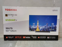 Load image into Gallery viewer, Toshiba LED 50inch Ultra HD Smart TV
