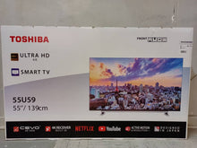 Load image into Gallery viewer, Original Toshiba 55inch SMART UHD TV
