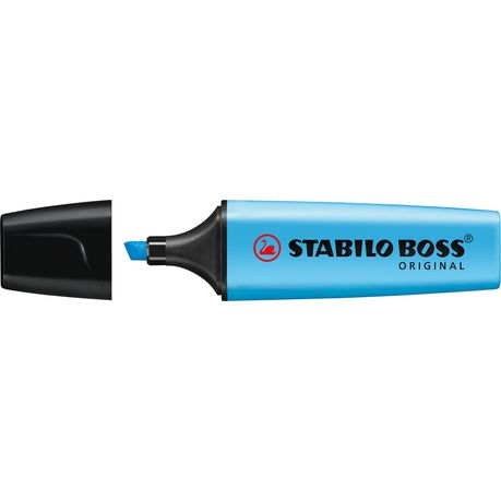Stabilo Boss Highlighter - Blue Buy Online in Zimbabwe thedailysale.shop