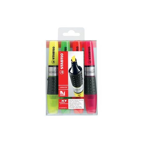 Stabilo Luminator Highlighers - Wallet of 4 Buy Online in Zimbabwe thedailysale.shop