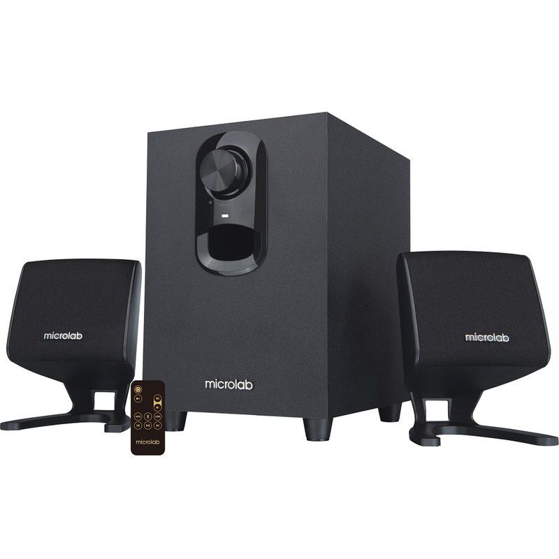 Microlab M108BT 2.1 Bluetooth Subwoofer Speaker With USB Port