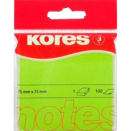 Kores Neon Notes - Green (100 Sheets) Buy Online in Zimbabwe thedailysale.shop