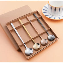 Load image into Gallery viewer, 4 Piece Stainless steel Starbucks Spoon set
