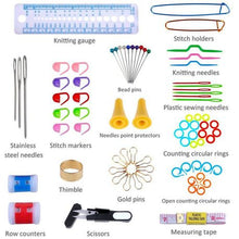 Load image into Gallery viewer, 100 in 1 Crochet Set with Storage Bag
